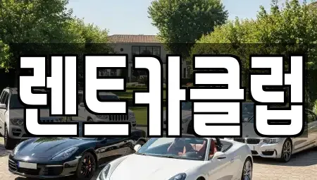 경기 성남시 수정구 둔전동 장기렌트카 전문 렌트카클럽