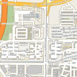 경기 성남시 중원구 성남동 단기렌트카 동산렌트카 위치