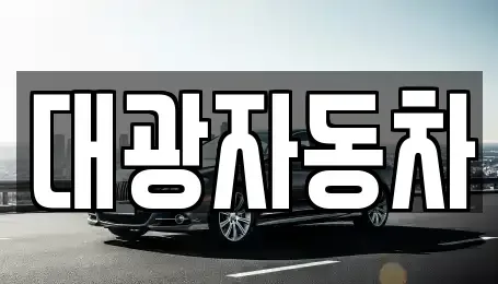 경기 수원시 영통구 원천동 중고차매매 전문 대광자동차