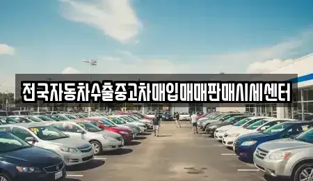 경기 안산시 상록구 장하동 중고차매입 전문 전국자동차수출중고차매입매매판매시세센터