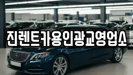 경기 용인시 기흥구 동백동 렌트카 전문 진렌트카용인광교영업소