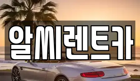 경기 의정부시 고산동 렌트카 전문 알씨렌트카