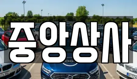 경기 의정부시 고산동 중고차 전문 중앙상사