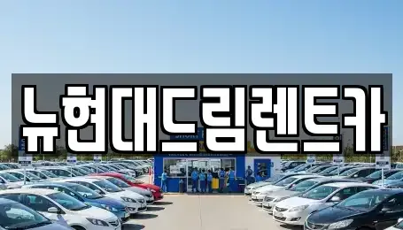 경기 이천시 중리동 렌트카 전문 뉴현대드림렌트카