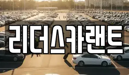 경기 하남시 천현동 단기렌트카 전문 리더스카랜트