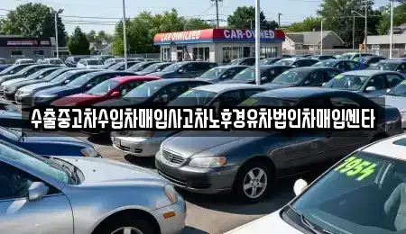 경기 화성시 장안면 중고차매입 전문 수출중고차수입차매입사고차노후경유차법인차매입센타