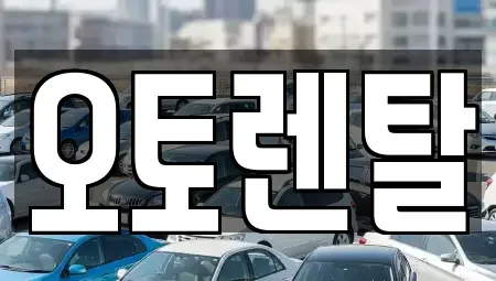 경기 화성시 장지동 렌트카 전문 오토렌탈