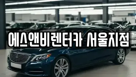 경기도 고양시 덕양구 덕은동 단기렌트카 전문 에스앤비렌터카 서울지점