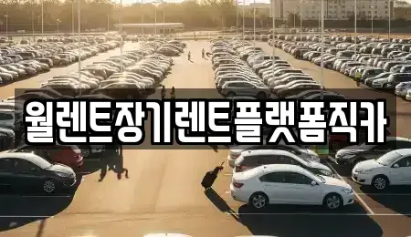 경기도 광주시 양벌동 장기렌트카 전문 월렌트장기렌트플랫폼직카