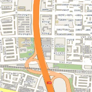 경기도 부천시 원미구 중고차 나무모터스 위치