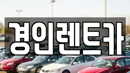 경기도 수원시 장안구 연무동 렌트카 전문 경인렌트카