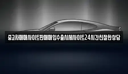 경기도 안산시 단원구 대부북동 중고차매입 전문 중고차매매사이트판매매입수출시세사이트24시간친절한상담