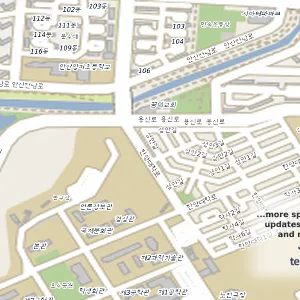 경기도 안산시 상록구 본오동 단기렌트카 우정렌트카 안산영업소 위치