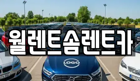 경기도 의정부시 호원동 렌트카 전문 월렌트솜렌트카