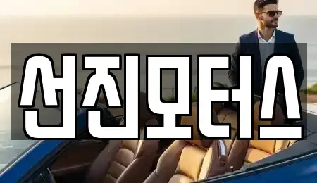 경기도 의정부시 호원동 중고차매매 전문 선진모터스