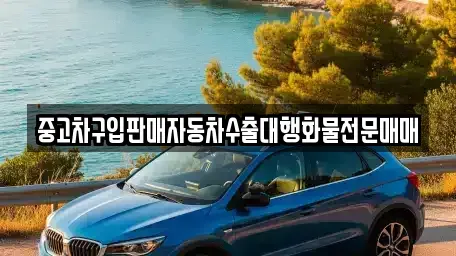 경기도 평택시 용이동 중고차매매 전문 중고차구입판매자동차수출대행화물전문매매
