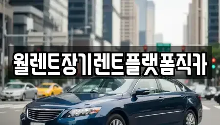 경기도 하남시 신장동 장기렌트카 전문 월렌트장기렌트플랫폼직카