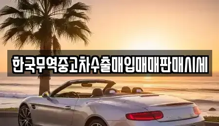 경기도 화성시 반송동 중고차 전문 한국무역중고차수출매입매매판매시세