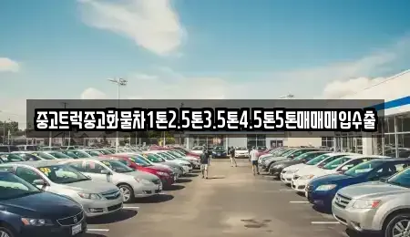 경남 김해시 부곡동 중고차 전문 중고트럭중고화물차1톤2.5톤3.5톤4.5톤5톤매매매입수출