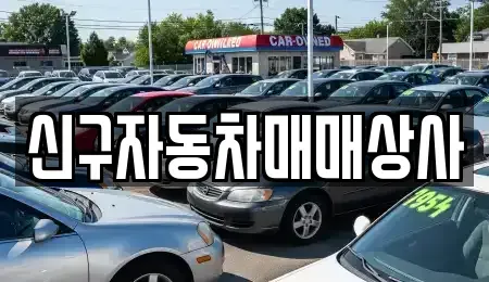 경남 사천시 실안동 중고차매매 전문 신구자동차매매상사