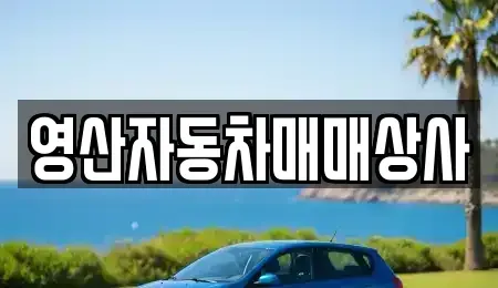 경남 창녕군 길곡면 중고차매매 전문 영산자동차매매상사