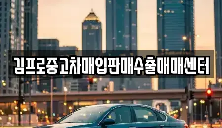 경북 경산시 남천면 중고차매입 전문 김프로중고차매입판매수출매매센터