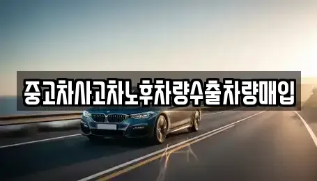 경북 김천시 대항면 중고차 전문 중고차사고차노후차량수출차량매입