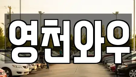 경북 영천시 금호읍 렌트카 전문 영천와우