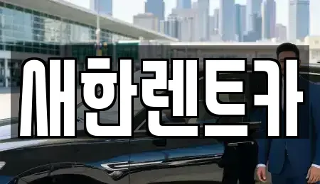 경북 영천시 렌트카 전문 새한렌트카