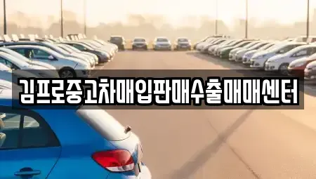 경북 영천시 중고차매입 전문 김프로중고차매입판매수출매매센터