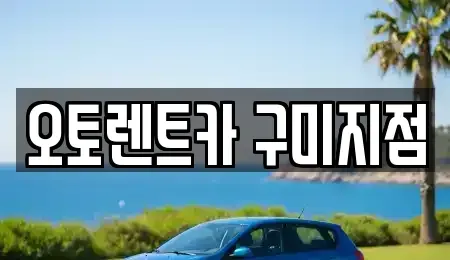경북 칠곡군 렌트카 전문 오토렌트카 구미지점