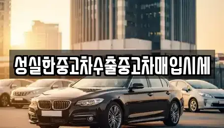 경북 칠곡군 북삼읍 중고차매입 전문 성실한중고차수출중고차매입시세