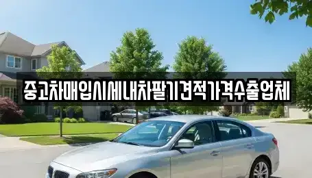 경북 칠곡군 중고차매입 전문 중고차매입시세내차팔기견적가격수출업체