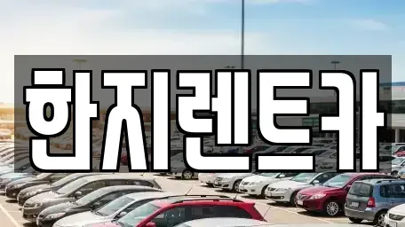 경북 포항시 남구 청림동 렌트카 전문 한지렌트카