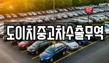 경북 포항시 남구 청림동 중고차 전문 도이치중고차수출무역