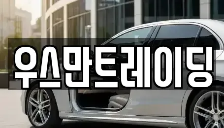 경상남도 김해시 내동 중고차매매 전문 우스만트레이딩