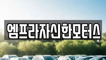 경상남도 창원시 성산구 귀곡동 중고차 전문 엠프라자신한모터스