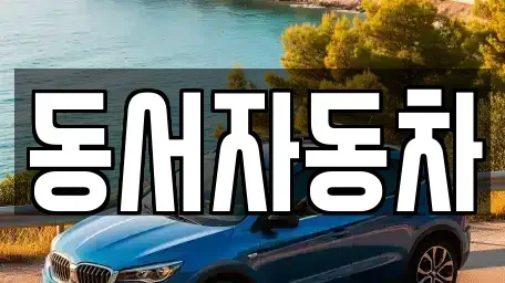 경상남도 통영시 도천동 중고차매매 전문 동서자동차