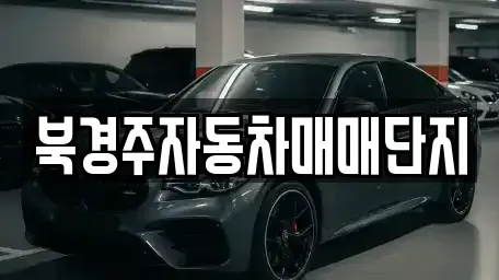 경상북도 경주시 안강읍 중고차매매 전문 북경주자동차매매단지