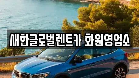 경상북도 고령군 다산면 렌트카 전문 새한글로벌렌트카 화원영업소