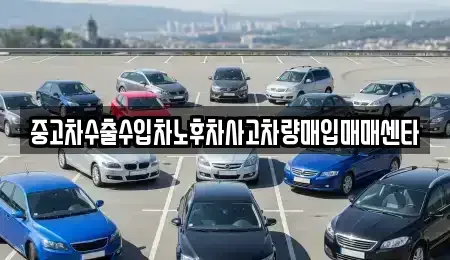 경상북도 영양군 중고차 전문 중고차수출수입차노후차사고차량매입매매센타