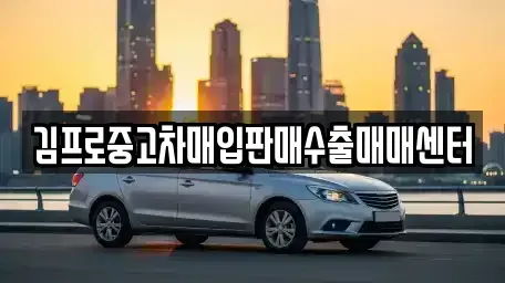 경상북도 영양군 중고차매매 전문 김프로중고차매입판매수출매매센터