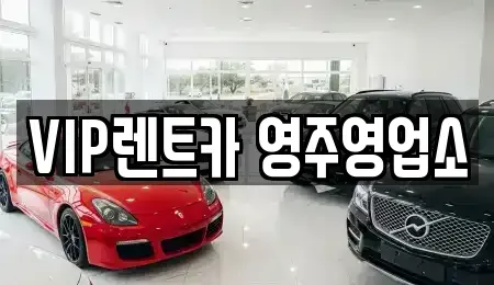 경상북도 영주시 장수면 렌트카 전문 VIP렌트카 영주영업소