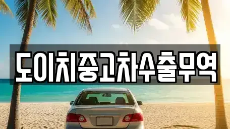 경상북도 울진군 중고차 전문 도이치중고차수출무역