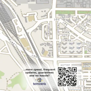 광주 광산구 산정동 중고차 오토엠 위치