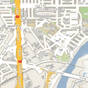 광주 광산구 운남동 렌트카 에스앤케이렌트카 광주지점 위치