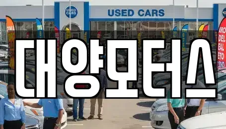 광주 남구 월산동 중고차 전문 대양모터스