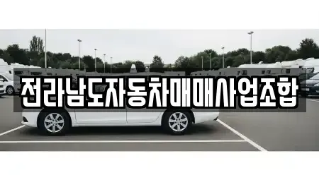 광주 남구 월산동 중고차매매 전문 전라남도자동차매매사업조합