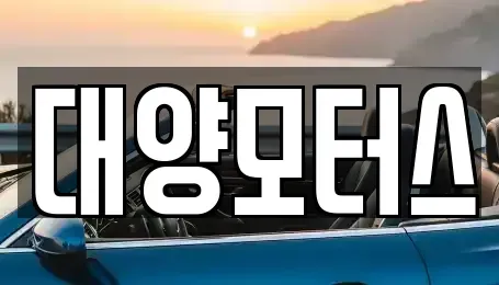 광주광역시 광산구 대산동 중고차매매 전문 대양모터스