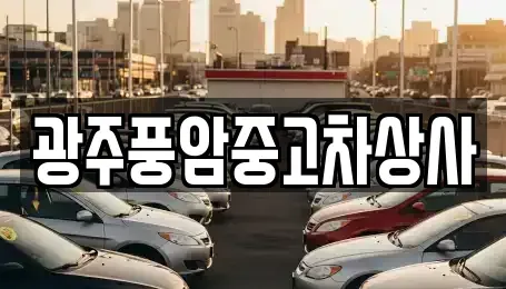 광주광역시 광산구 동림동 중고차 전문 광주풍암중고차상사